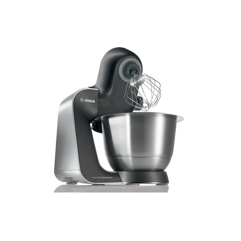 Robot Bosch Kitchen Home Pro 900W inox, MUM57810 LIVRAISON GRATUITE !