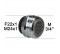 Mousseur spécial raccord flexible 3/4", pour robinet M24x100 et F22x100 - ECOPERL - Référence fabricant : ECPAD051058C