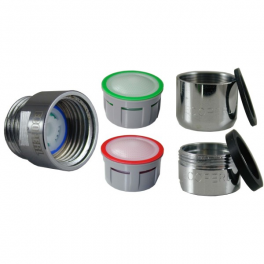 Water-saving aerator kit, 1 shower regulator and 2 faucet aerators - ECOPERL - Référence fabricant : 040146-C