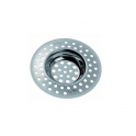 Stainless steel kitchen sink strainer 70 mm diameter