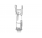 Mécanisme de chasse 80 integra pour réservoir WC - Siamp - Référence fabricant : SIASO34805007