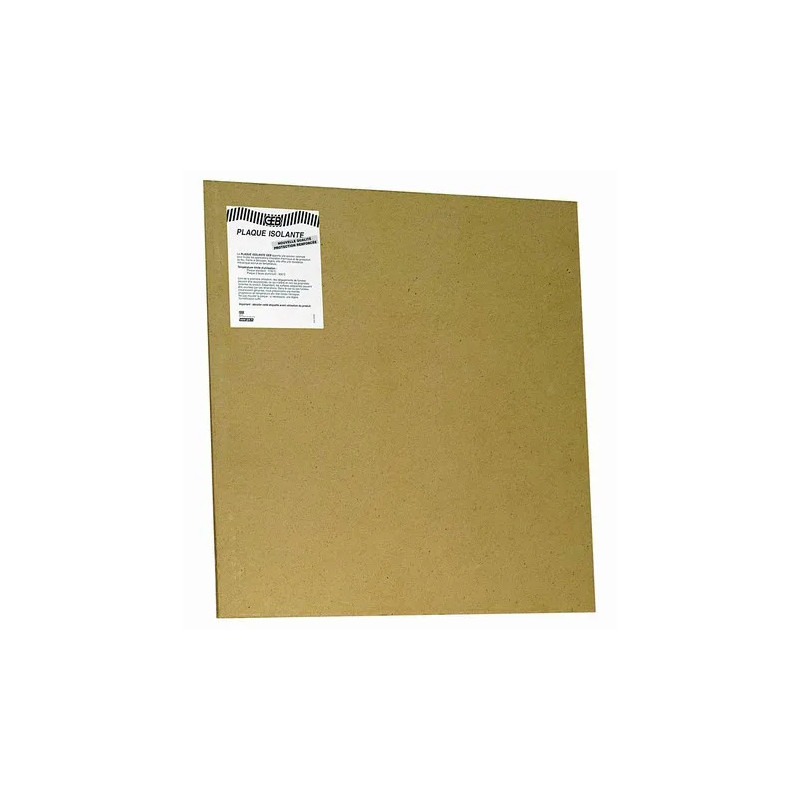 Standaard isolatieplaat 500x500, 4 mm