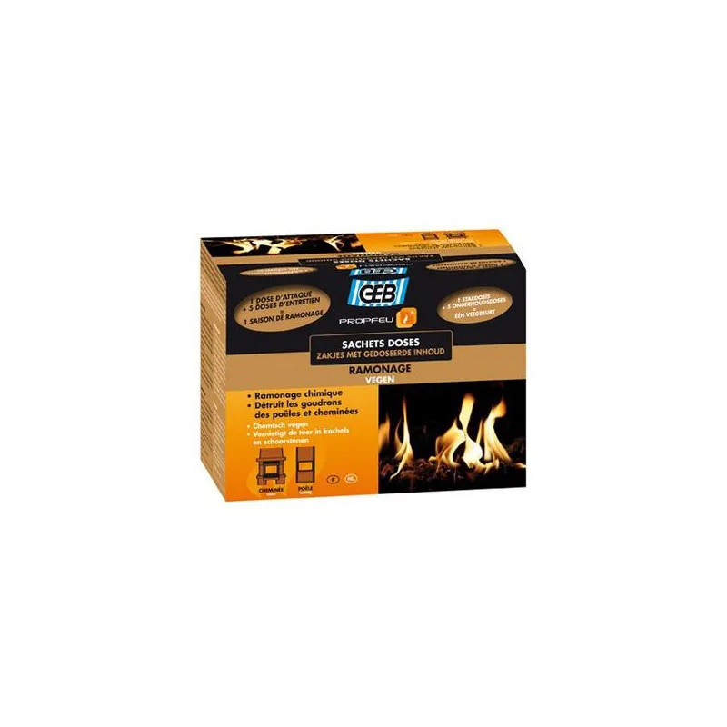 Propfeu poudre de ramonage chimique boîte 700 g (6 doses)