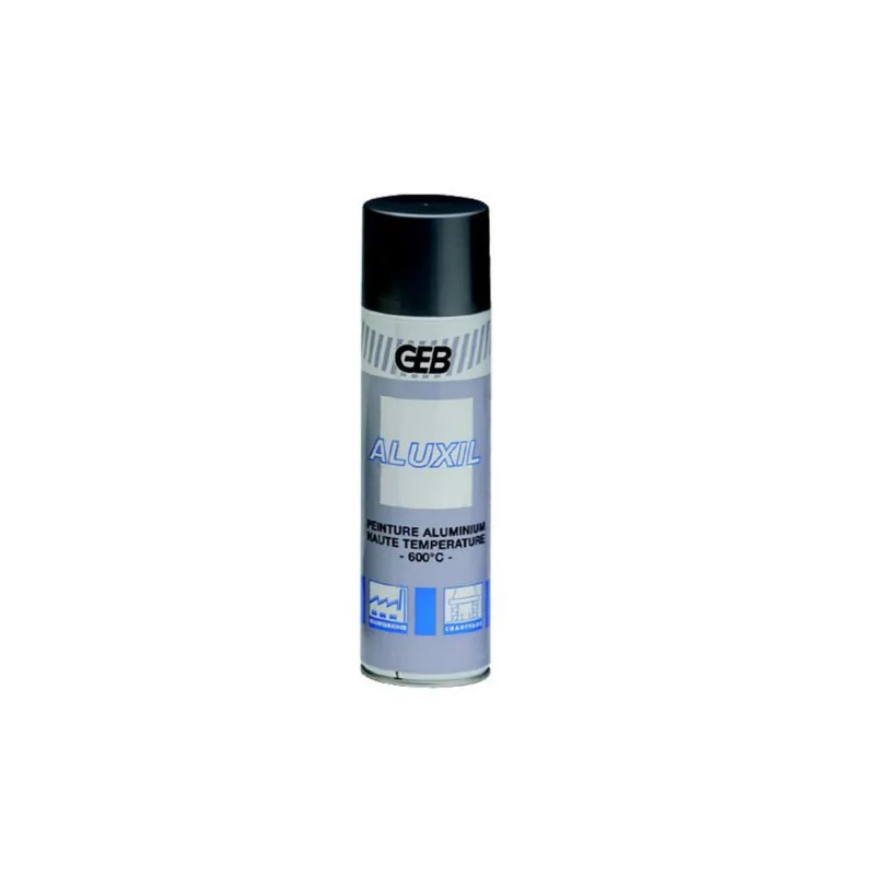 Aluxil aluminiumverf, hoge temperatuur spuitbus 650/500 ml
