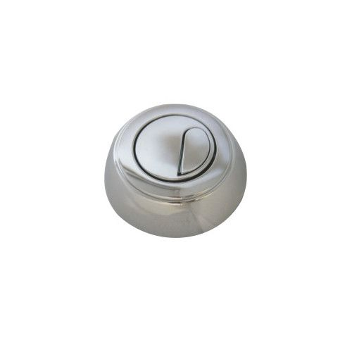Chrome-plated knob for 27000 cable flush mechanism