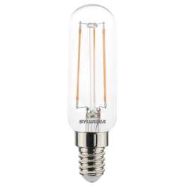 Ampoule led E14 2.5w pour le remplacement de lampe traditionnelle dans des hottes, frigo, veilleuse. - SYLVANIA - Référence fabricant : 724253