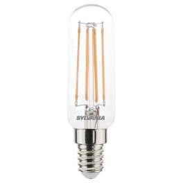 Lampadina tubolare a filamento led da 470 lumen equivalenti 40W E14 per applicazioni di luce notturna ed estrattori. - SYLVANIA - Référence fabricant : 726456