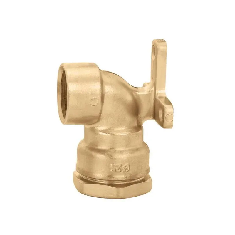 Wandkoppeling voor PE 25 mm, binnendraad 15x21 (1/2")