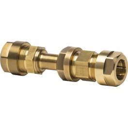 16X16 mm compression fitting with adjustable length for multilayer pipe (complete kit). - GEBO-G.B.I.P - Référence fabricant : 14.320.02.16KIT.FR