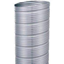 Flexible stainless steel pipe for gas/oil boiler 155x161 (1m) - TEN tolerie - Référence fabricant : 052155