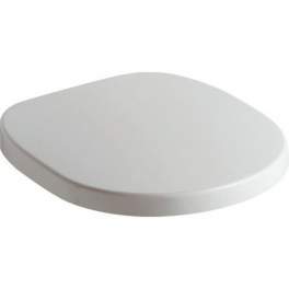 CONNECT white thermoset NF overlay seat with stainless steel hinges. - Idéal standard - Référence fabricant : E712801