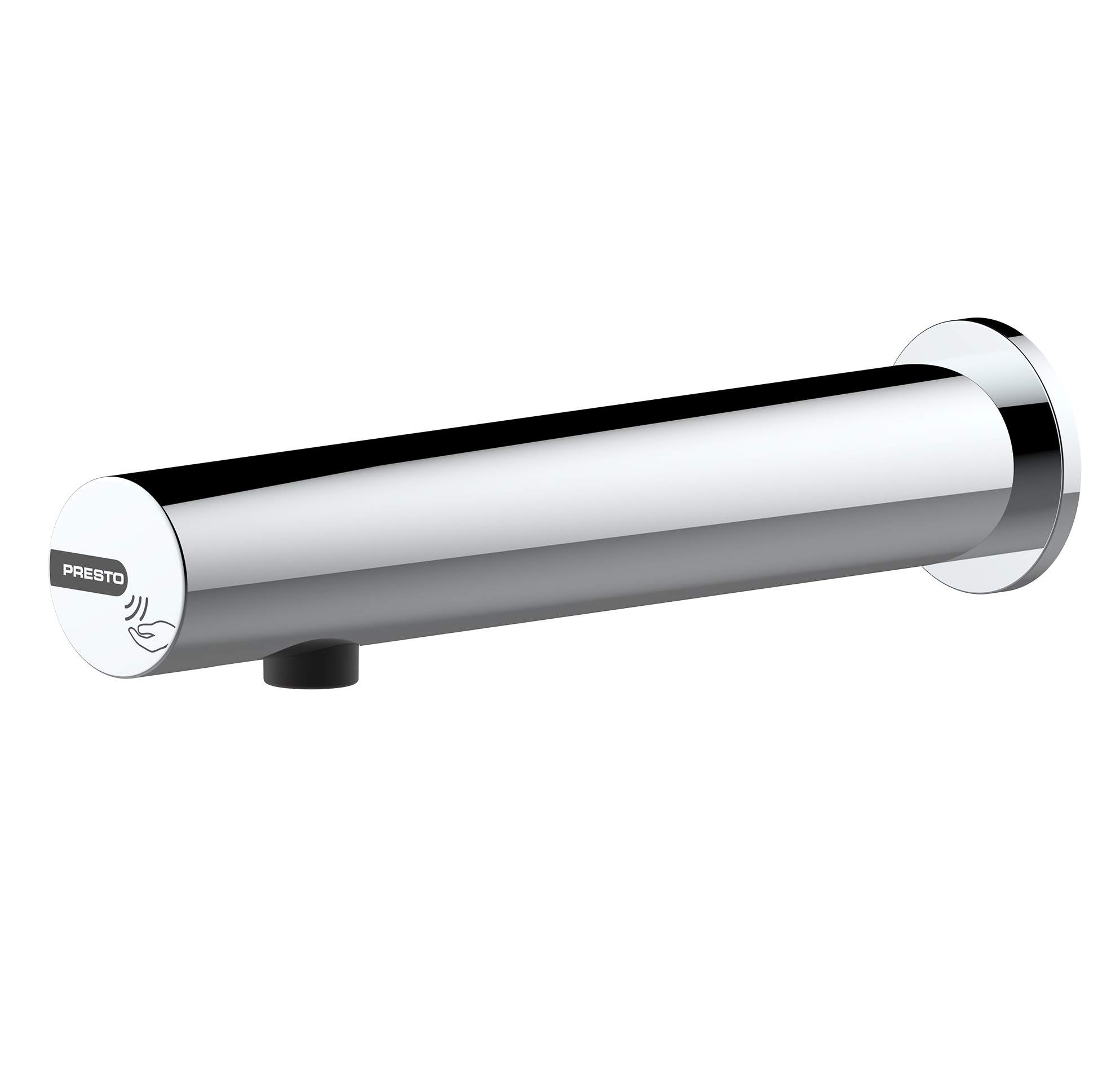 Electronic wall-mounted tap 10-50mm, 230V, for LINEA washbasin.