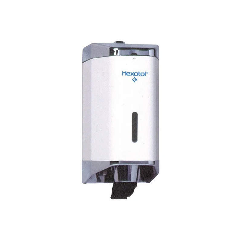 Hexotol zeepdispenser wit staal