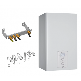 Natural gas boiler Niagara C 25 CF with brackets and sockets - Chaffoteaux - Référence fabricant : 3310343C