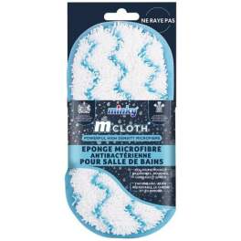 Antibacterial microfiber bathroom sponge - minky - Référence fabricant : 536731