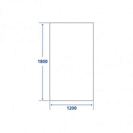Cortina de PVC "Non fire" : 1800x1200mm