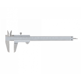Chrome-plated steel caliper, 150 mm, accuracy 0.02 mm - WILMART - Référence fabricant : 314805