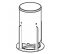 Cubeta de campana para la válvula 140.317 - Geberit - Référence fabricant : GETBA240429001