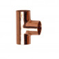 Enkel 90 graden T-stuk Diameter 12 cm