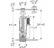 NEMO Duo flush mechanism - Geberit - Référence fabricant : GETME282300212