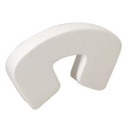 Clip-on foam door damper, white, W.117mm, H.18mm, D.70mm, 1 piece. - CIME - Référence fabricant : CQ.56517.1