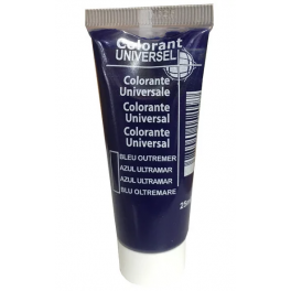 Universal colorant, 25 ml tube, ultramarine blue. - Colorant universel - Référence fabricant : 724062