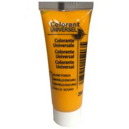 Colorante universal, tubo de 25 ml, amarillo oscuro. - Colorant universel - Référence fabricant : 724096