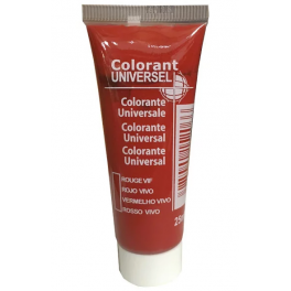 Universal colorant, 25ml tube, bright red. - Colorant universel - Référence fabricant : 724161