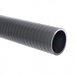 Weich-PVC-Rohr Tuflex Durchmesser 50 mm, 1 m - NICOLL - Référence fabricant : TUFLEX50N