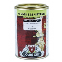 Vernis bois mat Louis XIII 250ml incolore. - Avel - Référence fabricant : 530113