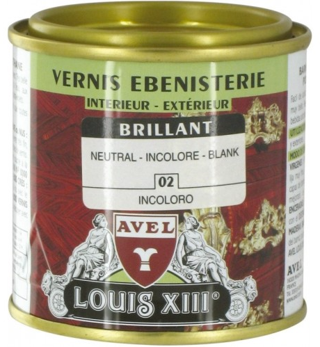 Vernis bois brillant Louis XIII 250ml incolore.