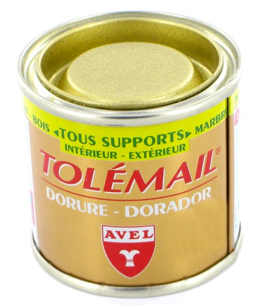 Rich gold tolemail gilding 50ml.
