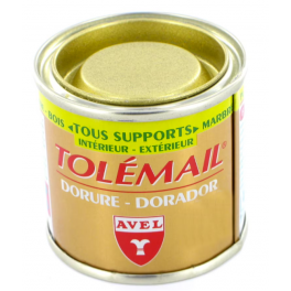 Dorure Tolémail or pale 50ml. - Avel - Référence fabricant : 530238