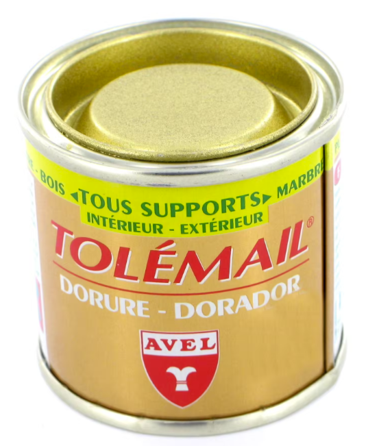 Dorure Tolémail or pale 50ml.