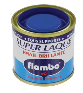 Laque Flambo 50ml bleu drapeau.