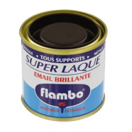 Flambo lacquer 50ml dark brown. - Avel - Référence fabricant : 342006