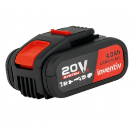 Batería de iones de litio 20V 4AH para herramientas eléctricas - INVENTIV - Référence fabricant : 739873