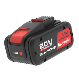 20V 8AH Lithium-Ion battery for portable electric tools - INVENTIV - Référence fabricant : 739874