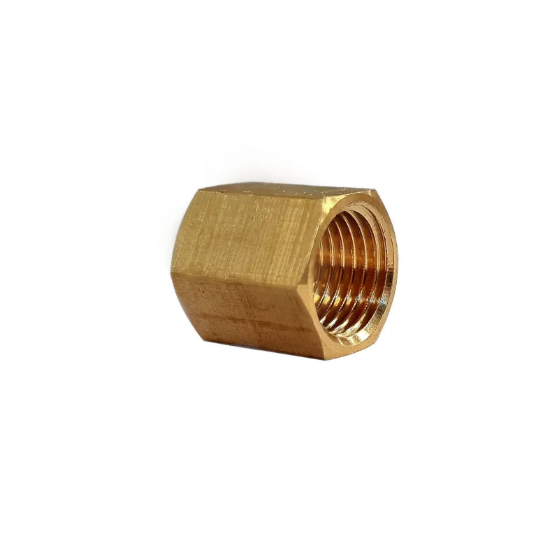 Dubbele vrouwelijke messing huls 5X10 (1/8")