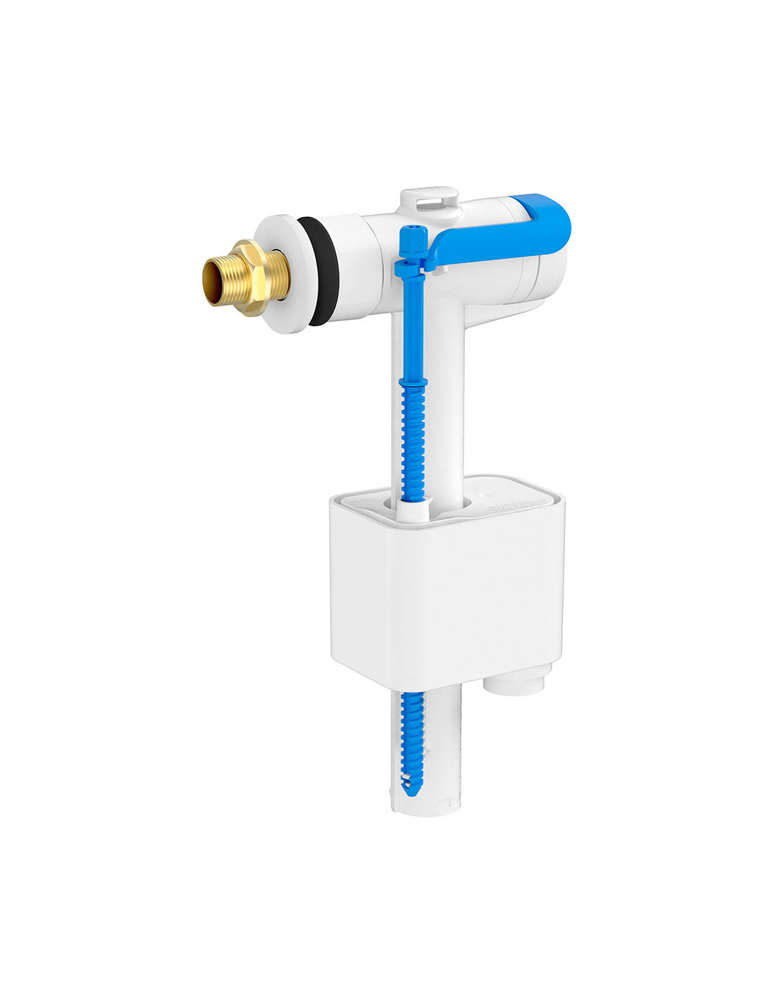 Float valve for DAMA-N side supply