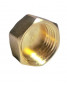 Messing plug 08x13, 1/4", vrouwelijk