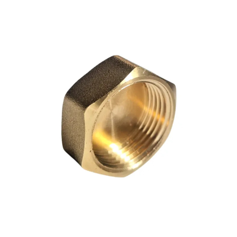 Messing plug 20x27, 3/4", vrouwelijk