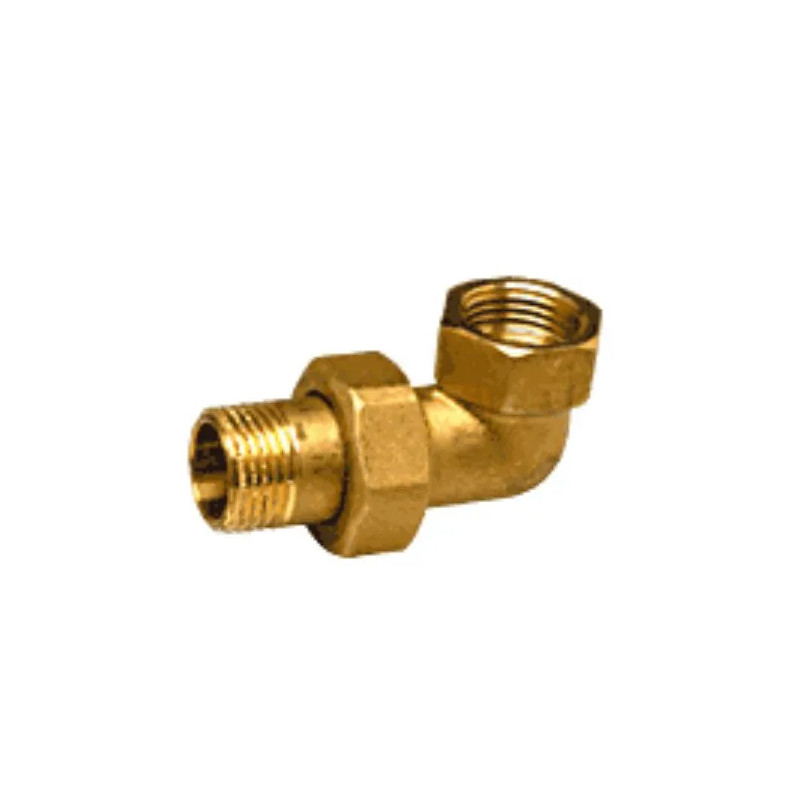 Raccordo a gomito Maschio/Femmina conico - 15x21 Raccordo a gomito Maschio/Femmina conico - 15x21