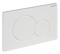 Plaque de commande WC Geberit Sigma01 double touche, blanc - Geberit - Référence fabricant : GETPL115770115