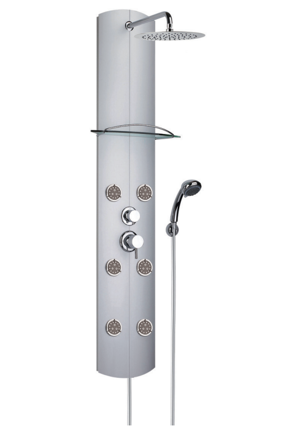 Mechanical TOTEM shower column