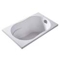 Minime bathtub, ultra compact, 5 adjustable feet, 120 x 70 cm