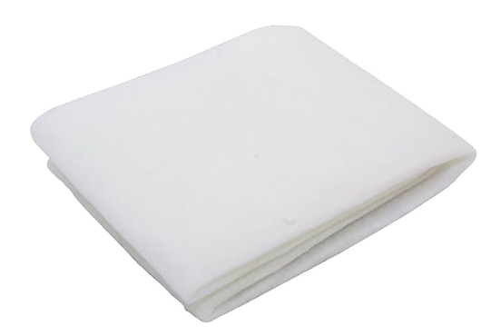 Grease-proof hood filter, 57x47cm, two-piece.