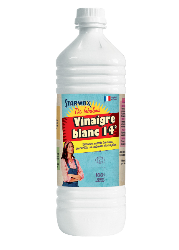 White vinegar 14 degree without perfume 1l fabulous