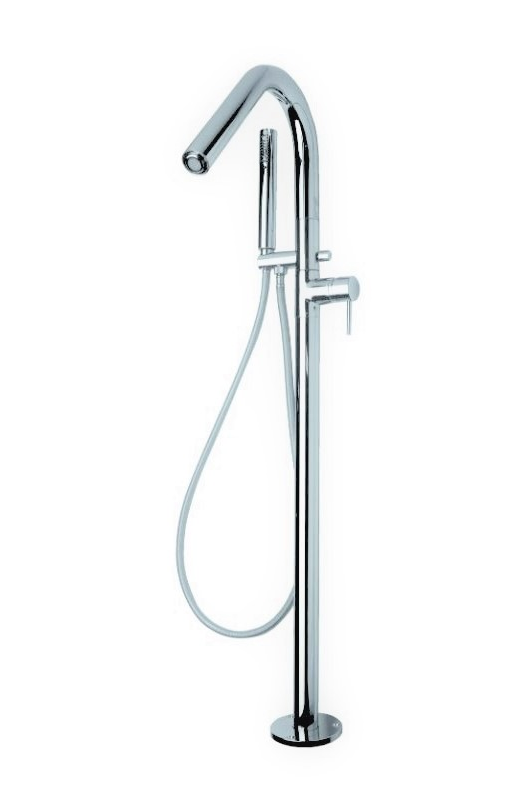 COX bath and shower column with mechanical mixer 