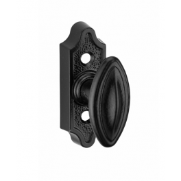Handle, rustic window knob, 7mm square, black - THIRARD - Référence fabricant : 073680